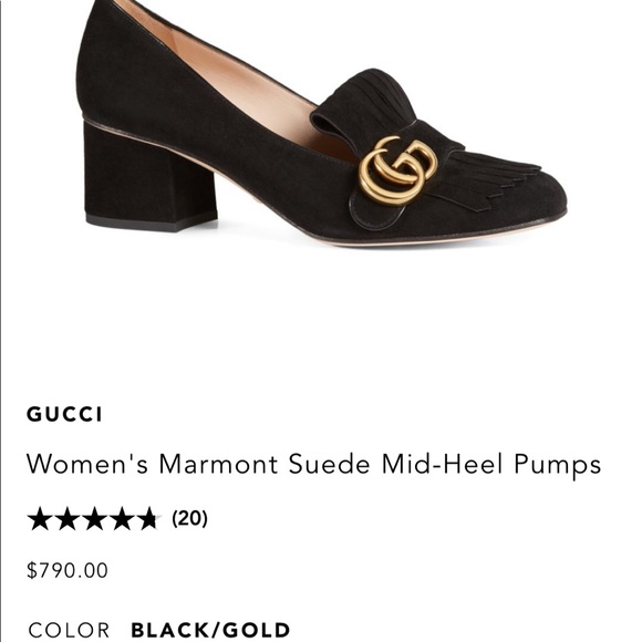 The suede mid-heel pump - Picture 8 of 8